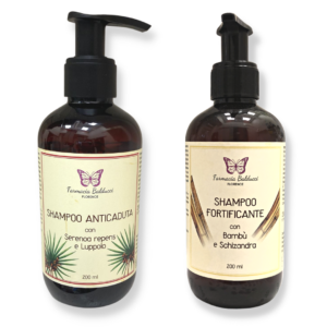 Shampoo Fortificante + lozione Anticaduta