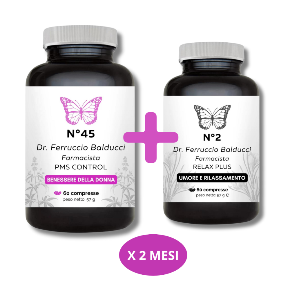 PMS Control + Relax Plus x 2 mesi Se